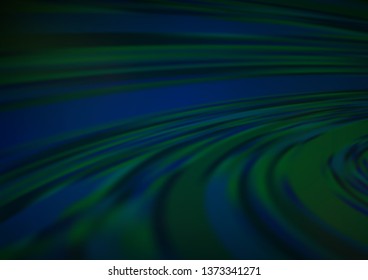 Dark BLUE vector blurred bright pattern. An elegant bright illustration with gradient. The blurred design can be used for your web site.