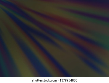 Dark BLUE vector blurred bright background. A completely new color illustration in a bokeh style. The background for your creative designs.