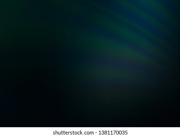 Dark BLUE vector blurred bright template. Colorful illustration in blurry style with gradient. The blurred design can be used for your web site.