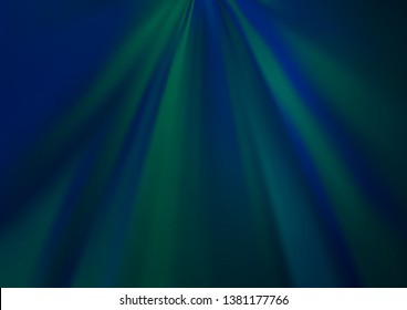 Dark BLUE vector blurred bright background. Colorful illustration in abstract style with gradient. A new texture for your design.