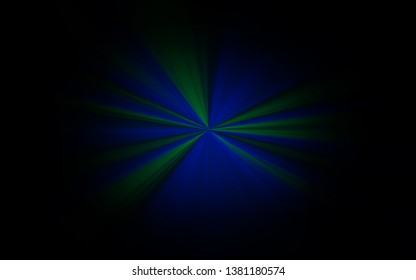 Dark BLUE vector blurred bright pattern. Modern abstract illustration with gradient. Background for designs.