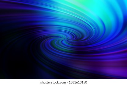 Dark BLUE vector blurred bright texture. Creative illustration in halftone style with gradient. Completely new design for your business.