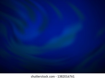 Dark BLUE vector blurred bright pattern. Shining colorful illustration in a Brand new style. A new texture for your design.