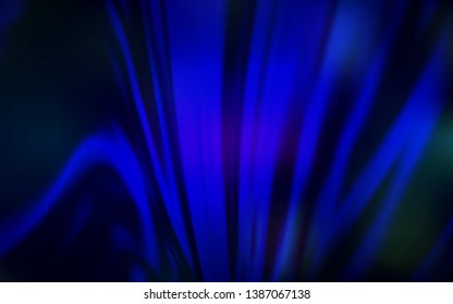 Dark BLUE vector blurred bright template. Colorful abstract illustration with gradient. New style design for your brand book.