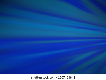Dark BLUE vector blurred bright pattern. Colorful illustration in abstract style with gradient. The template for backgrounds of cell phones.