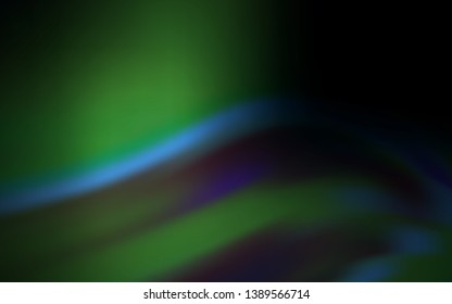 Dark BLUE vector blurred bright texture. An elegant bright illustration with gradient. New design for your business.