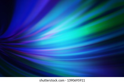 Dark BLUE vector blurred bright texture. New colored illustration in blur style with gradient. Blurred design for your web site.