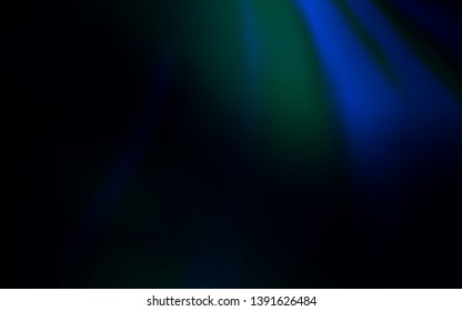 Dark BLUE vector blurred bright pattern. New colored illustration in blur style with gradient. Blurred design for your web site.