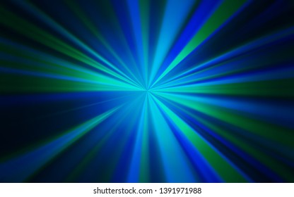 Dark BLUE vector blurred bright template. Abstract colorful illustration with gradient. Completely new design for your business.