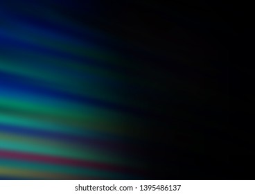 Dark BLUE vector blurred bright template. Shining colorful illustration in a Brand new style. The template can be used for your brand book.