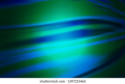 Dark BLUE vector blurred bright texture. Glitter abstract illustration with gradient design. Elegant background for a brand book.