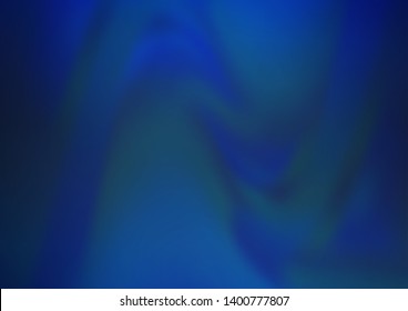 Dark BLUE vector blurred bright template. Glitter abstract illustration with an elegant design. The template for backgrounds of cell phones.