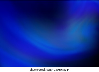 Dark BLUE vector blurred bright pattern. Modern abstract illustration with gradient. Smart design for your work.