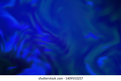 Dark BLUE vector blurred bright template. Abstract colorful illustration with gradient. Elegant background for a brand book.
