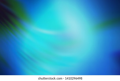 Dark BLUE vector blurred bright template. Creative illustration in halftone style with gradient. Blurred design for your web site.