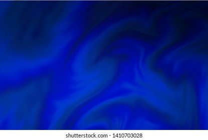 Dark BLUE vector blurred bright pattern. New colored illustration in blur style with gradient. New style design for your brand book.