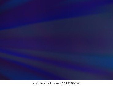 Dark BLUE vector blurred bright background. Colorful illustration in abstract style with gradient. The elegant pattern for brand book.
