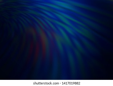 Dark BLUE vector blurred bright background. Shining colorful illustration in a Brand new style. A completely new design for your business.