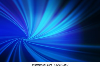 Dark BLUE vector blurred bright texture. Colorful abstract illustration with gradient. Background for designs.