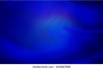 Dark BLUE vector blurred bright texture. Creative illustration in halftone style with gradient. New design for your business.