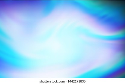 Dark BLUE vector blurred bright template. Glitter abstract illustration with gradient design. New design for your business.