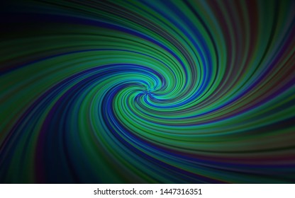 Dark BLUE vector blurred bright texture. New colored illustration in blur style with gradient. Elegant background for a brand book.