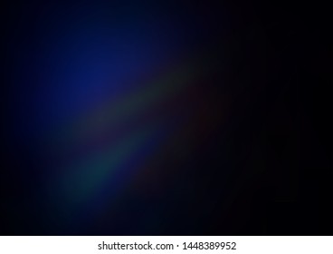 Dark BLUE vector blurred bright template. Shining colorful illustration in a Brand new style. The template can be used for your brand book.