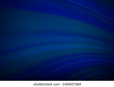 Dark BLUE vector blurred bright background. An elegant bright illustration with gradient. The template for backgrounds of cell phones.