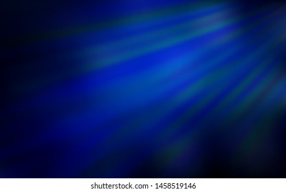 Dark BLUE vector blurred bright texture. Colorful illustration in abstract style with gradient. Blurred design for your web site.