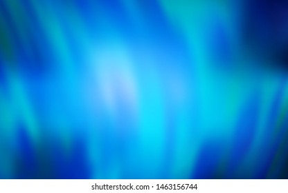 Dark BLUE vector blurred bright texture. Colorful illustration in abstract style with gradient. Blurred design for your web site.