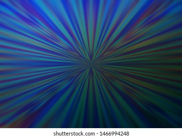 Dark BLUE vector blurred bright background. An elegant bright illustration with gradient. The best blurred design for your business.