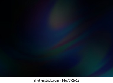 Dark BLUE vector blurred bright template. Abstract colorful illustration with gradient. Blurred design for your web site.