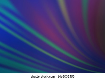 Dark BLUE vector blurred bright background. A completely new color illustration in a bokeh style. The elegant pattern for brand book.