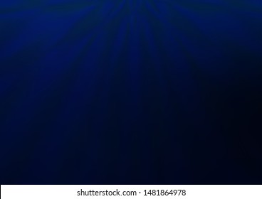 Dark BLUE vector blurred bright pattern. A completely new color illustration in a bokeh style. The background for your creative designs.