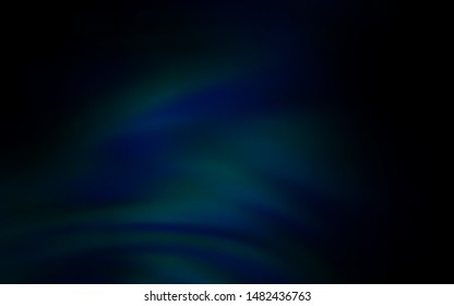 Dark BLUE vector blurred bright pattern. A completely new colored illustration in blur style. Elegant background for a brand book.