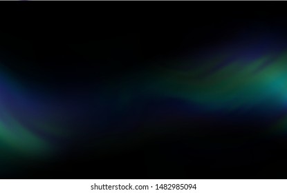 Dark BLUE vector blurred bright template. An elegant bright illustration with gradient. Elegant background for a brand book.