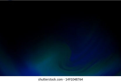 Dark BLUE vector blurred bright texture. Colorful abstract illustration with gradient. New style for your business design.