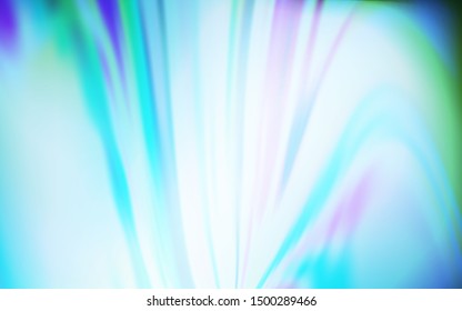 Dark BLUE vector blurred bright template. Creative illustration in halftone style with gradient. New design for your business.