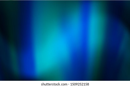 Dark BLUE vector blurred bright template. A completely new colored illustration in blur style. Completely new design for your business.