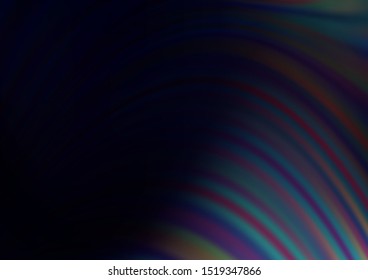 Dark BLUE vector blurred bright template. Shining colorful illustration in a Brand new style. The template for backgrounds of cell phones.