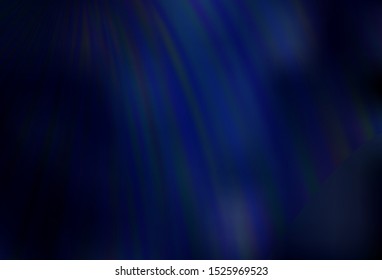 Dark BLUE vector blurred bright texture. Creative illustration in halftone style with gradient. Smart design for your work.