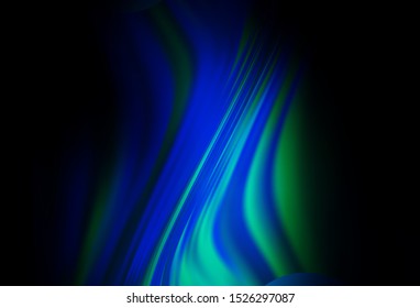 Dark BLUE vector blurred bright texture. An elegant bright illustration with gradient. New style design for your brand book.