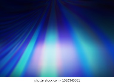 Dark BLUE vector blurred bright texture. A completely new colored illustration in blur style. New design for your business.