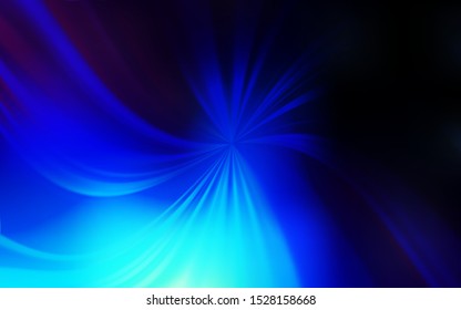 Dark BLUE vector blurred bright texture. New colored illustration in blur style with gradient. New design for your business.