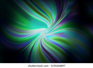 Dark BLUE vector blurred bright template. Shining colored illustration in smart style. Background for designs.