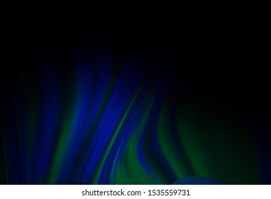 Dark BLUE vector blurred bright texture. Modern abstract illustration with gradient. The best blurred design for your business.