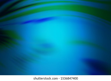 Dark BLUE vector blurred bright pattern. Modern abstract illustration with gradient. New design for your business.
