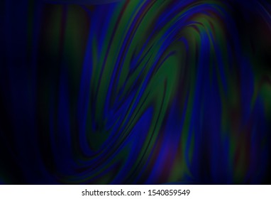 Dark BLUE vector blurred bright texture. Modern abstract illustration with gradient. Blurred design for your web site.