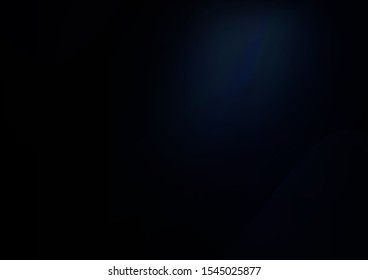 Dark BLUE vector blurred bright background. Colorful abstract illustration with gradient. Brand new design for your business.