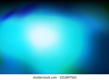 Dark BLUE vector blurred bright texture. A completely new colored illustration in blur style. Elegant background for a brand book.